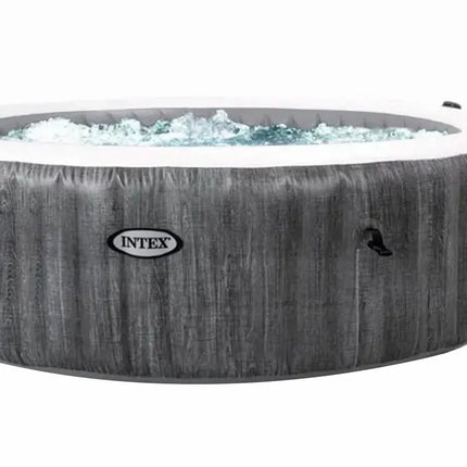 Intex PureSpa Greywood Deluxe opblaasbare spa, 4 persoons