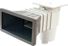 Skimmer Comfort con amplia apertura rectangular (gris/blanco)