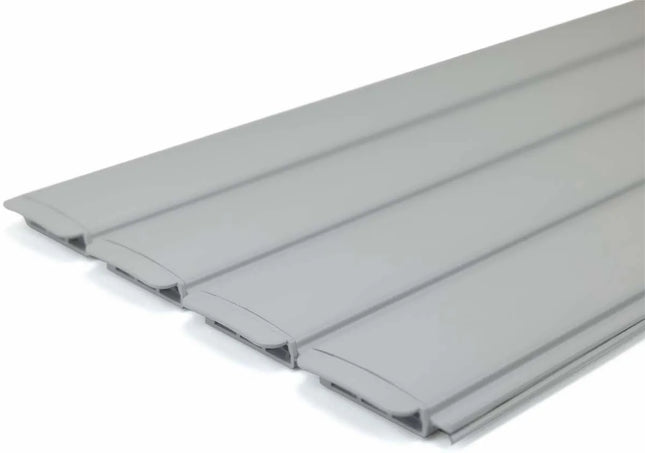 Doghe in PVC AQS - Grigio al m2