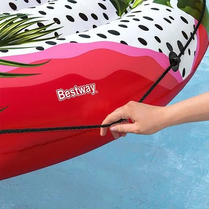Bestway Airbed Fruits of Paradise Island – Paradis tropical pour 2 personnes