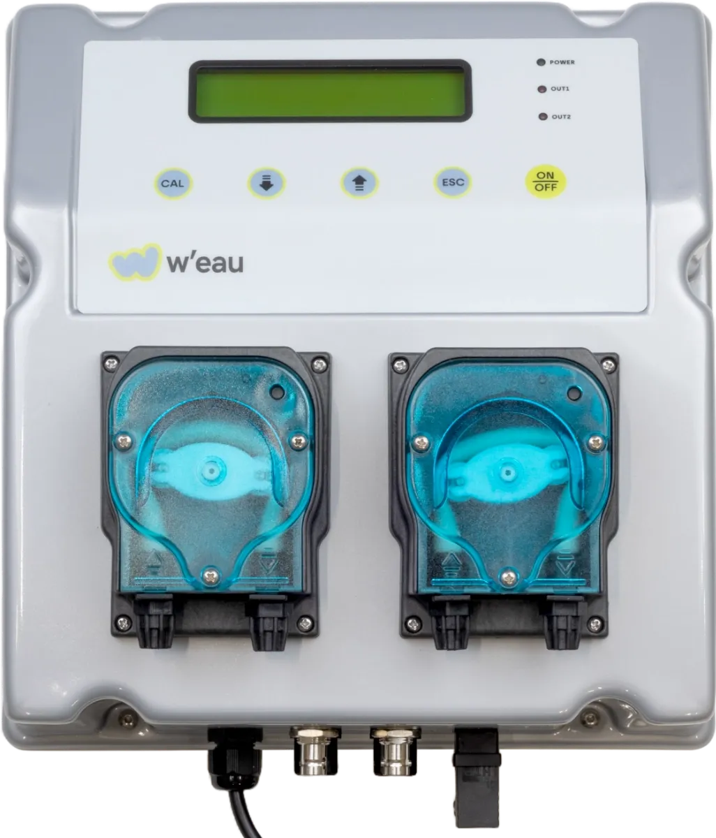 Automatische pH- und Redox-Kontrolle von W'eau Compact Pool
