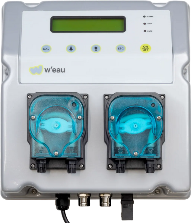 Control automático de pH y redox para piscinas compactas W'eau