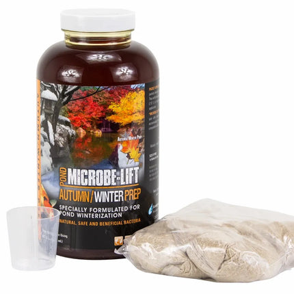 Préparation Automne Hiver Microbe-lift 1L + 4 sachets