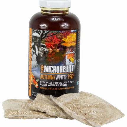 Préparation Automne Hiver Microbe-lift 1L + 4 sachets