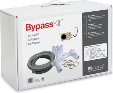 Bypassventil-Set (2 x 3-Wege-Ventil + 2 x Schlauch (91 cm))