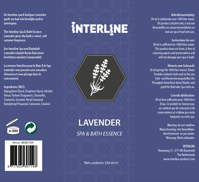 Interline Spageur - Lavender - 250 ml