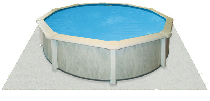 Sottotelo vellutato 100 g/m2 per piscina rotonda Ø 640 cm