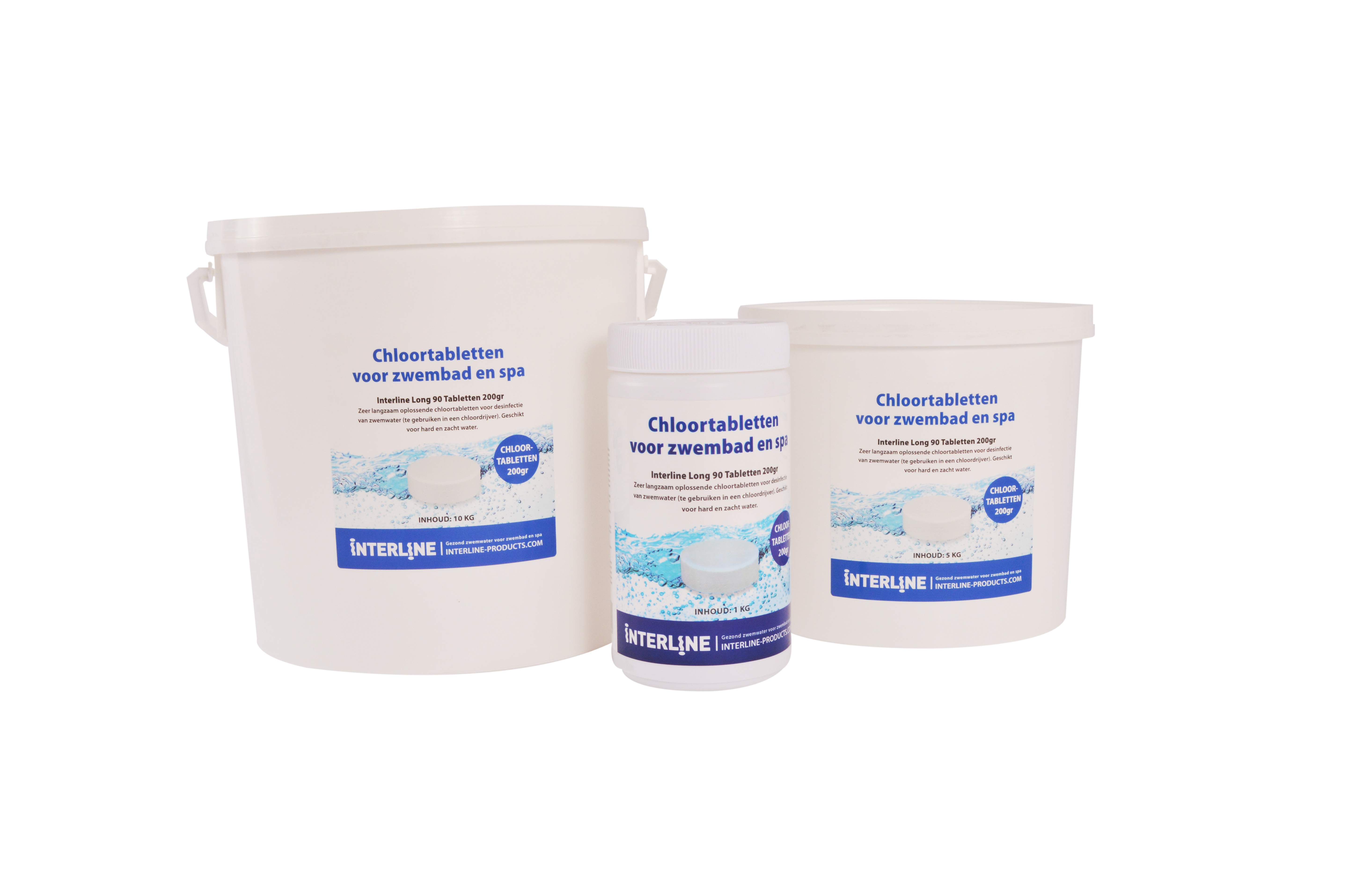 Comprimés de chlore Interline 10 kg (200 grammes)