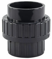 PVC 3/3 Kupplung 50mm Klebeanschluss x Innengewinde 1 1/2"