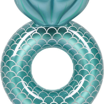 Anillo de natación inflable de sirena