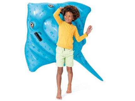 Figura inflable realista Intex Ray - Azul