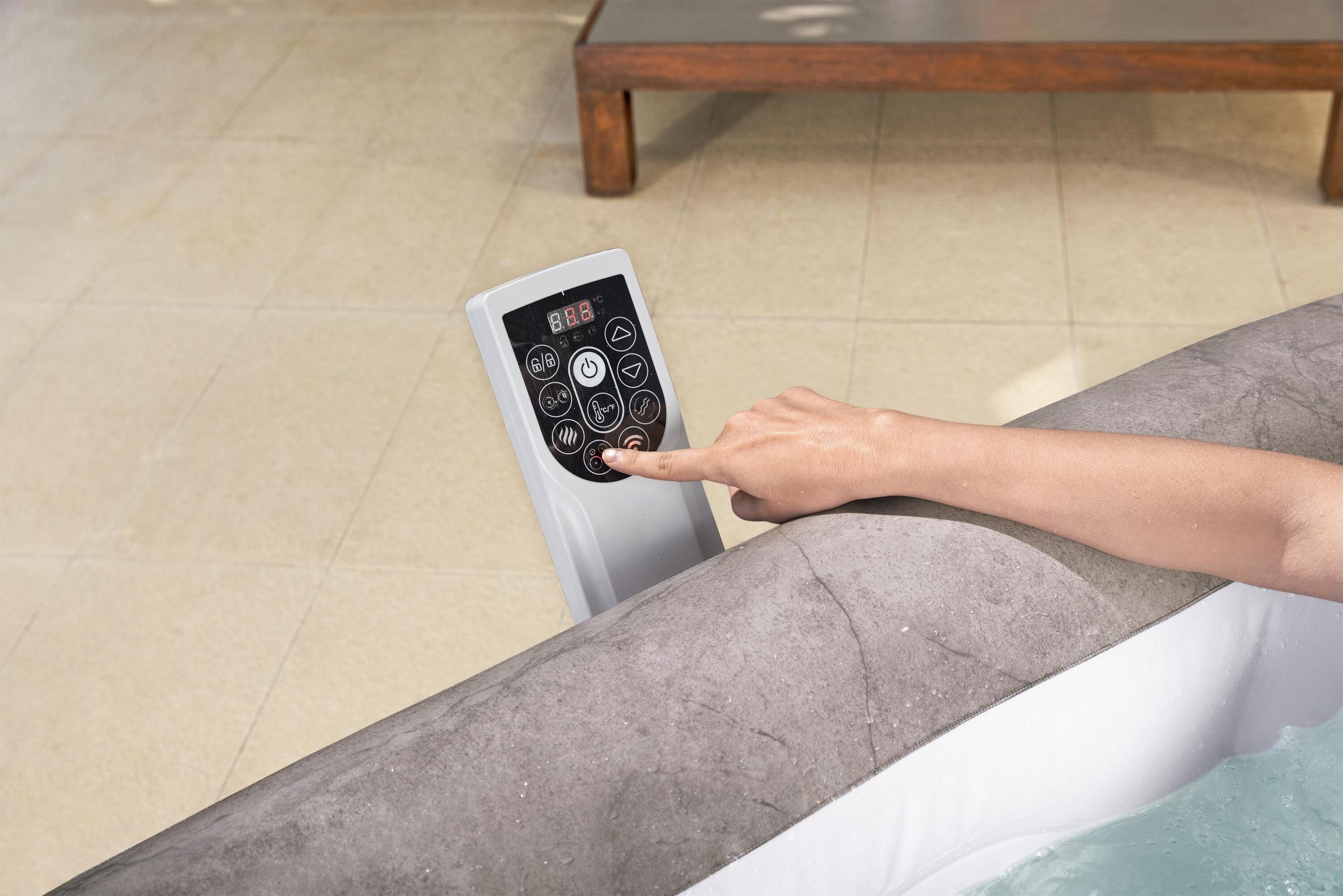 Lay-Z-Spa Rome Smart AirJet, 6 persoons met ingebouwde pomp