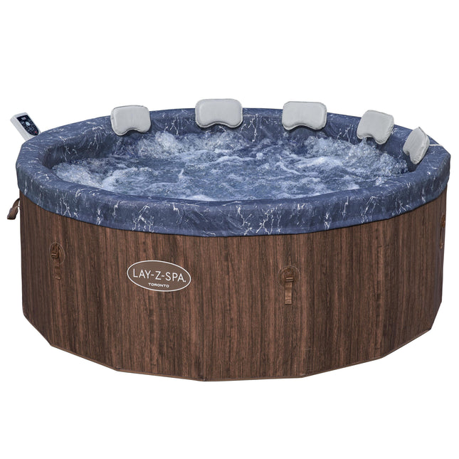 Lay-Z Spa Toronto AirJet Aufputz-Whirlpool – 7 Personen mit integrierter Pumpe