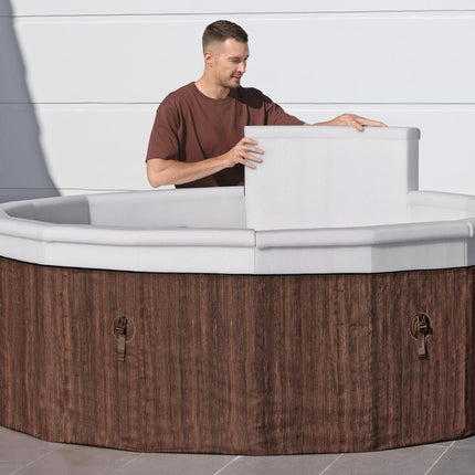 Lay-Z Spa Toronto AirJet opbouw spa - 7 persoons met ingebouwde pomp