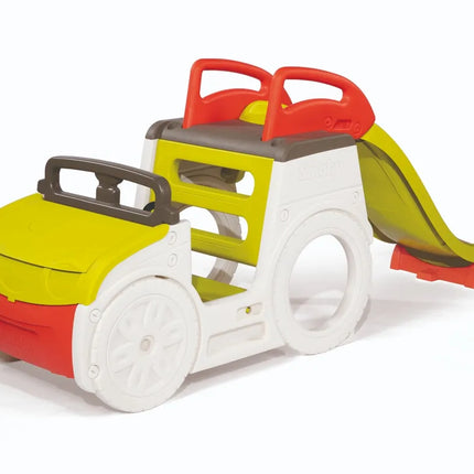 Smoby Adventure Car met glijbaan en zandbak