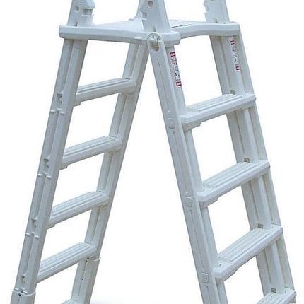 Interline Kunststoff-A-Frame-Leiter 132 cm