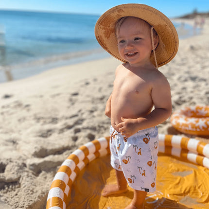 Swim Essentials - Jungle | Meerkleurig UV Zwembroek Jongens