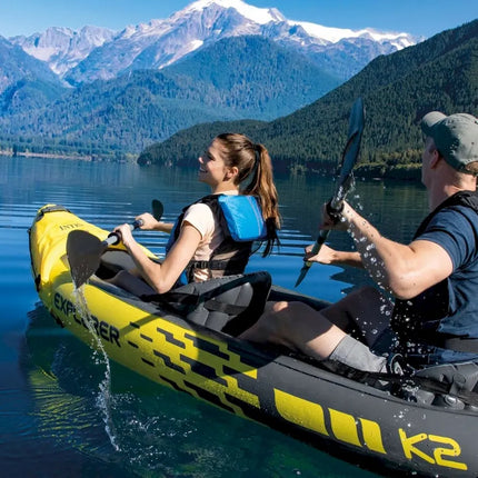 Kayak inflable Intex Explorer K2 para 2 personas