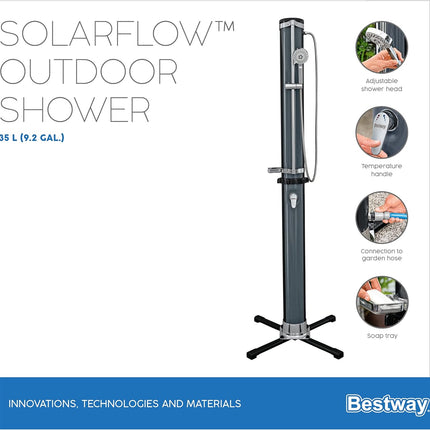 Ducha exterior Bestway SolarFlow, 35 litros 