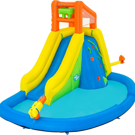Bestway H2OGO! Mount Splashblast Mega-Wasserpark – 435 cm x 286 cm x 267 cm