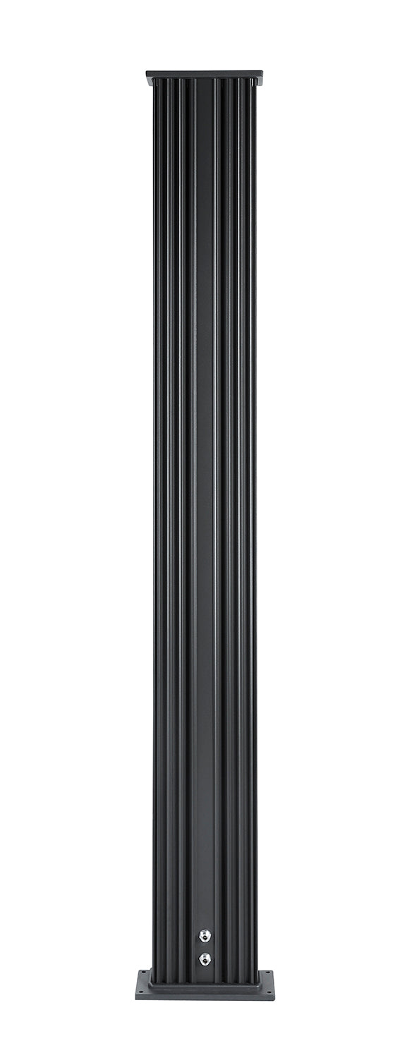 Doccia Ibrida Dada Straight 40L, colore Antracite / Alluminio spazzolato