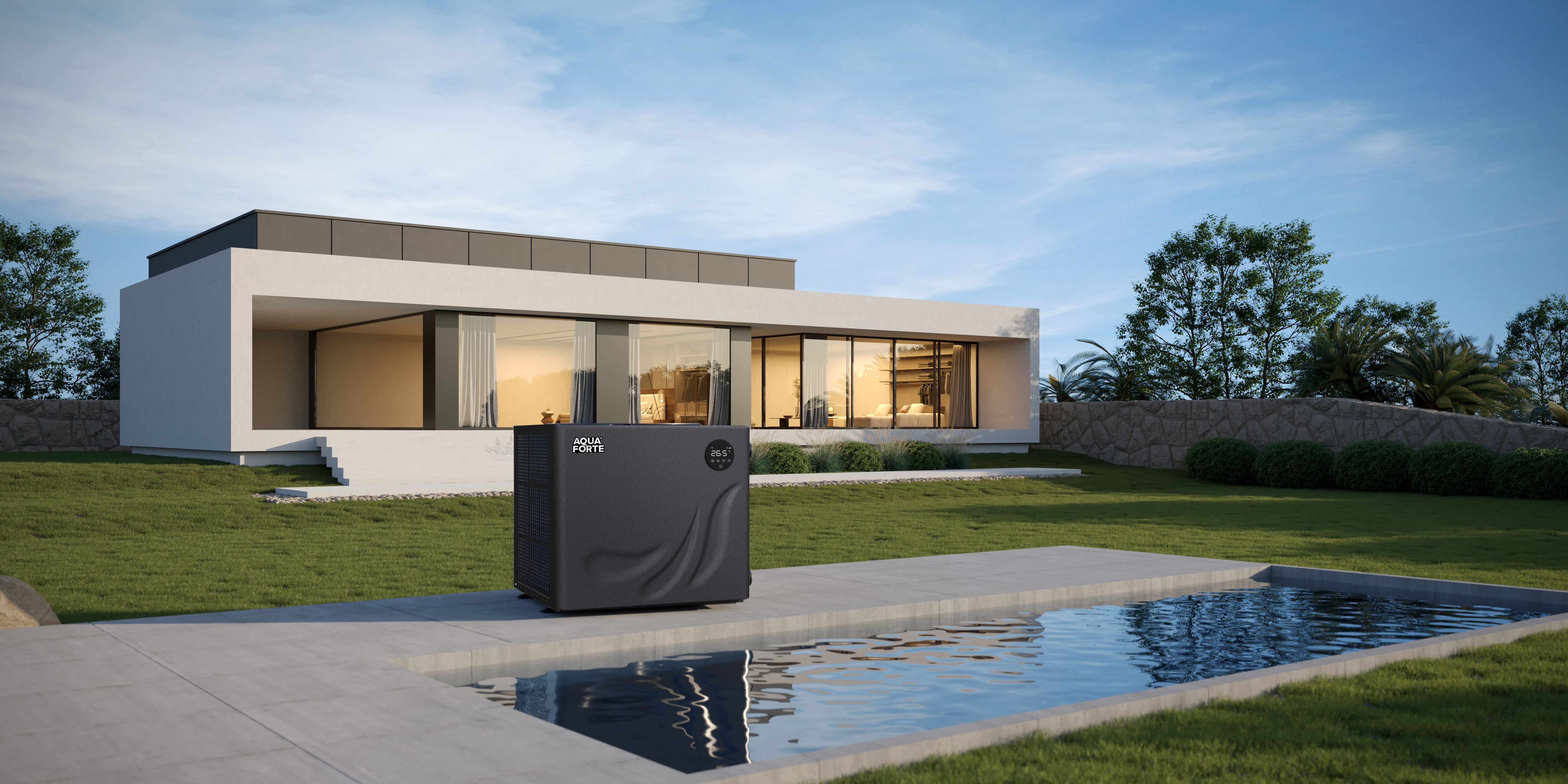 AquaForte Mr. Titan Vertical Warmtepomp – 26 kW