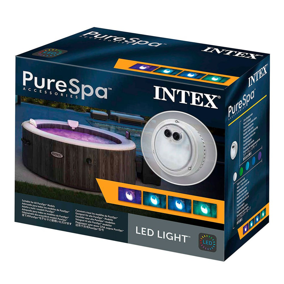 Lampe LED Intex Pure Spa pour thérapie par bulles/massage