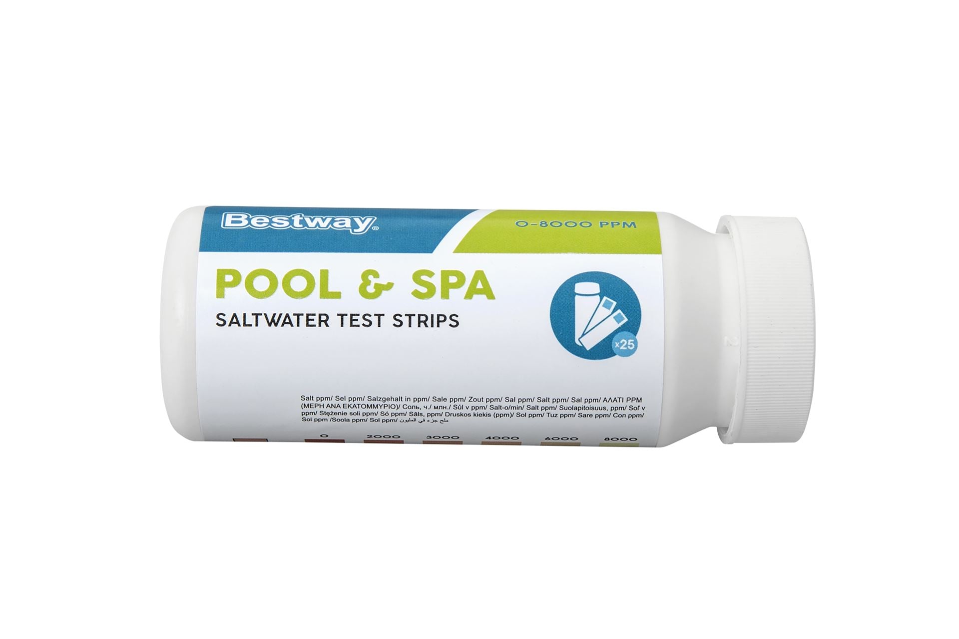 Bestway zoutwater teststrips - 25 stuks