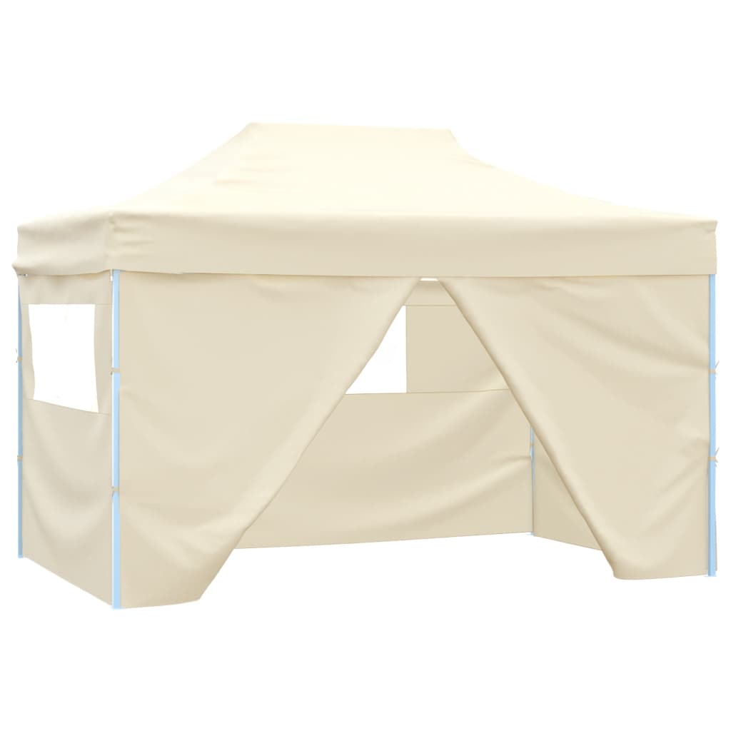 Vouwtent Pop-Up Met 4 Zijwanden 3X4,5 M