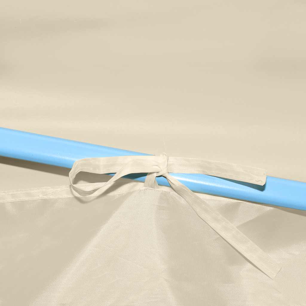 Vouwtent Pop-Up Met 5 Zijwanden 3X9 M Crème