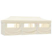 Vouwtent Pop-Up Met 8 Zijwanden 870X291X315 Cm Crème