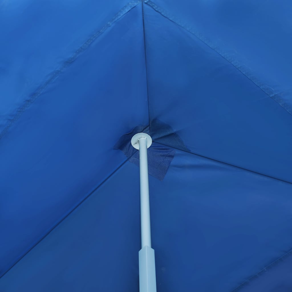 Vouwtent Pop-Up Met 8 Zijwanden 870X291X315 Cm Blauw