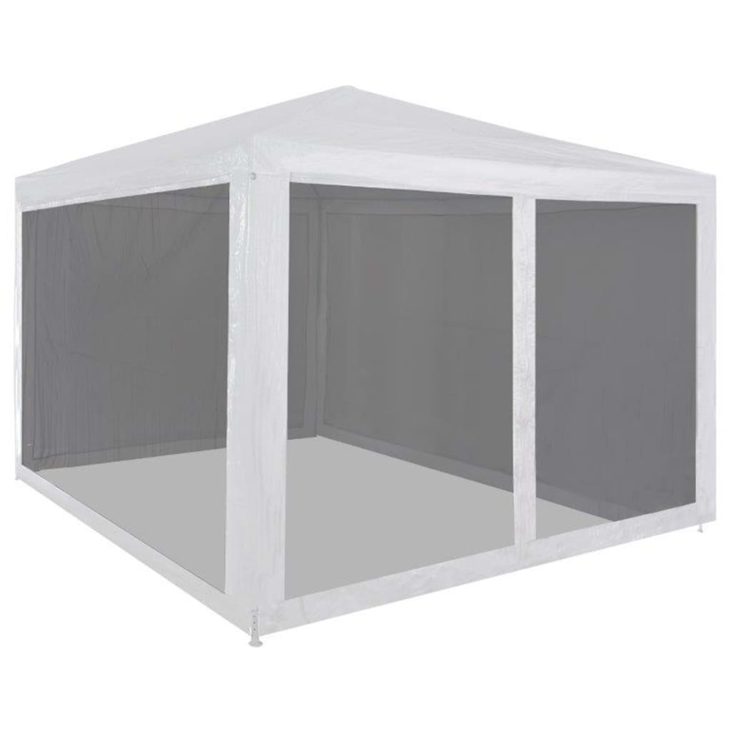 Partytent Met 4 Mesh Zijwanden