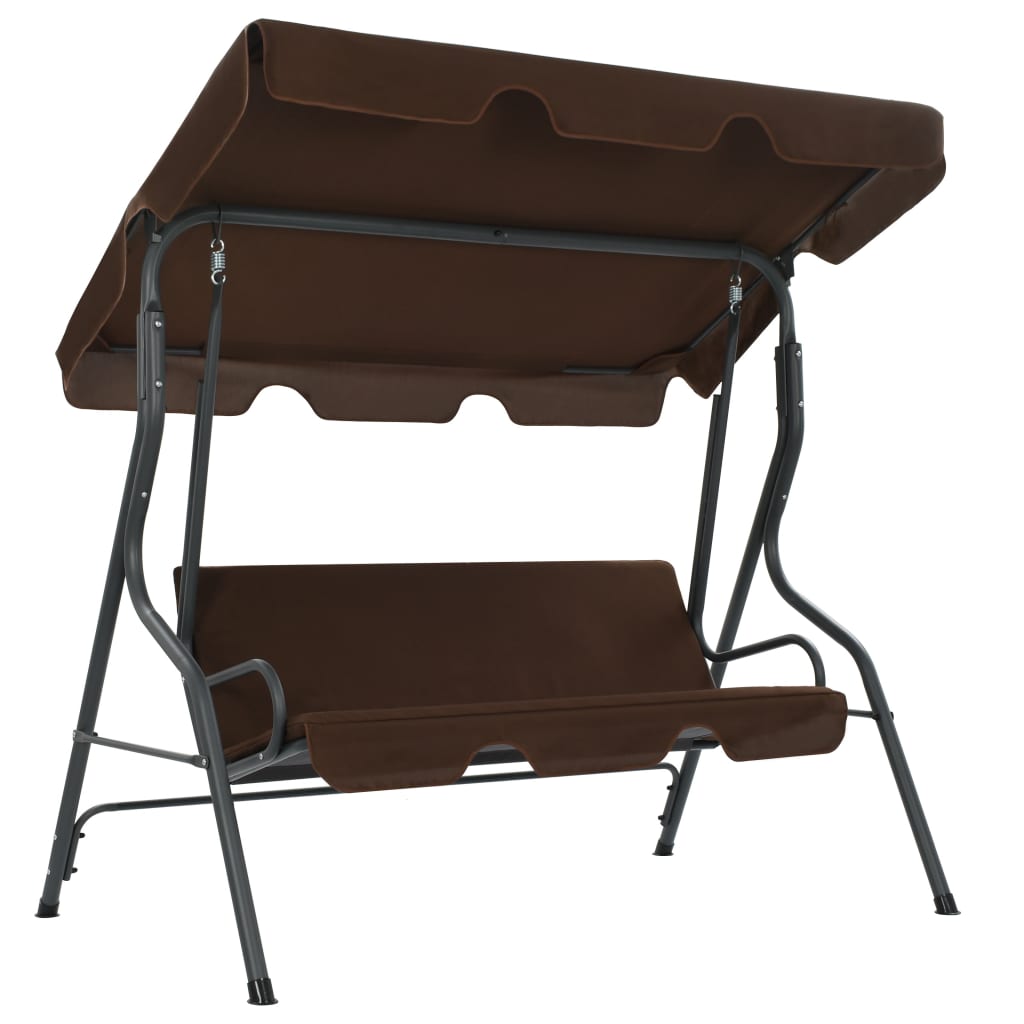 Schommelbank 170X110X153 Cm Koffiekleurig