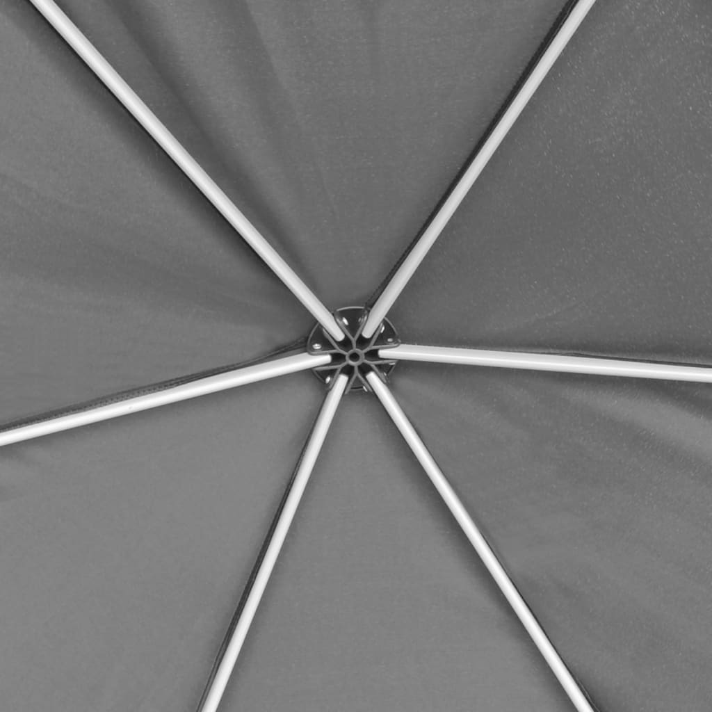 Partytent Pop-Up Zeshoekig Met 6 Zijwanden 3,6X3,1 M