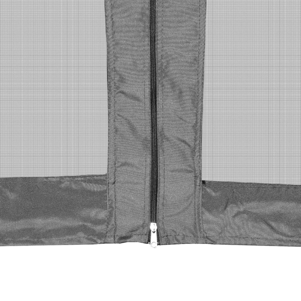 Partytent Pop-Up Zeshoekig Met 6 Zijwanden 3,6X3,1 M