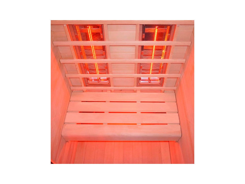 Lampe infrarouge 350 watts pour la cabine infrarouge Ruby (arrière)