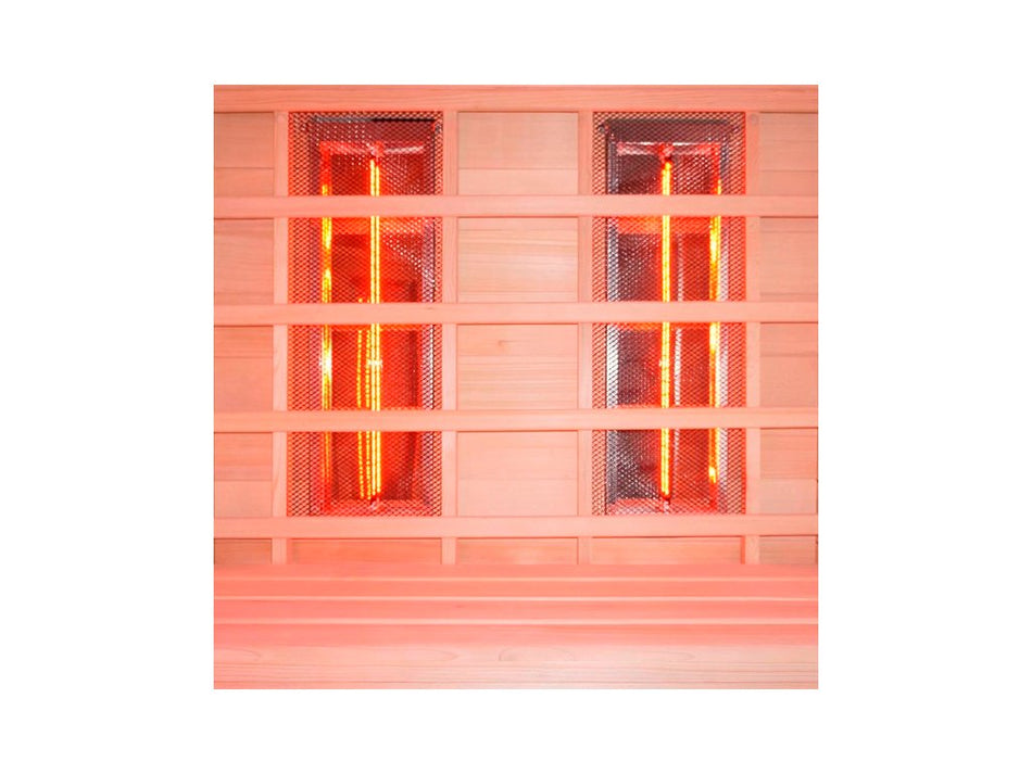 Lampe infrarouge 350 watts pour la cabine infrarouge Ruby (arrière)