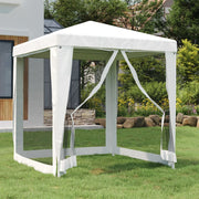 Partytent Met 4 Mesh Zijwanden