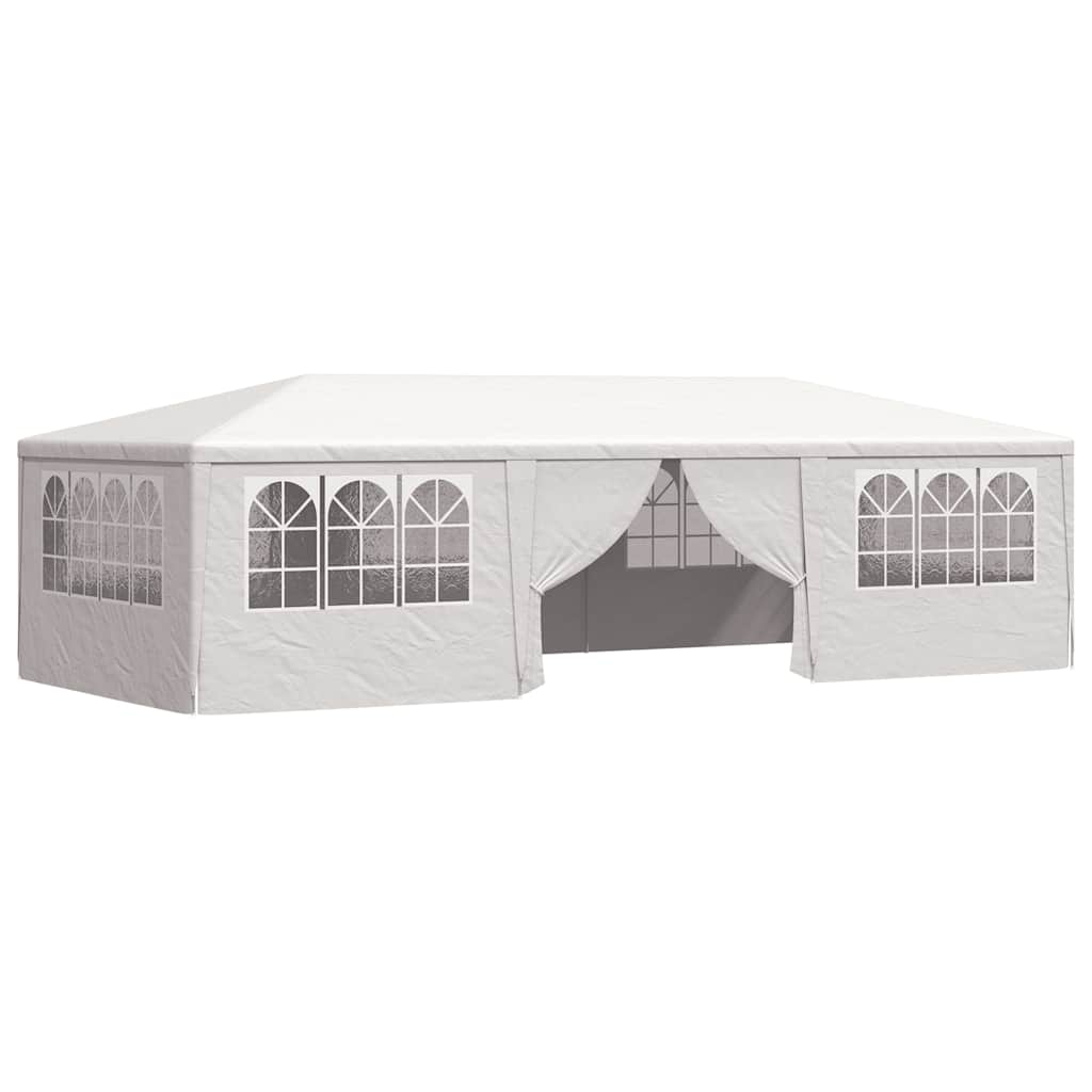 Partytent Met Zijwanden Professioneel 90 G/M² 4X9 M Wit