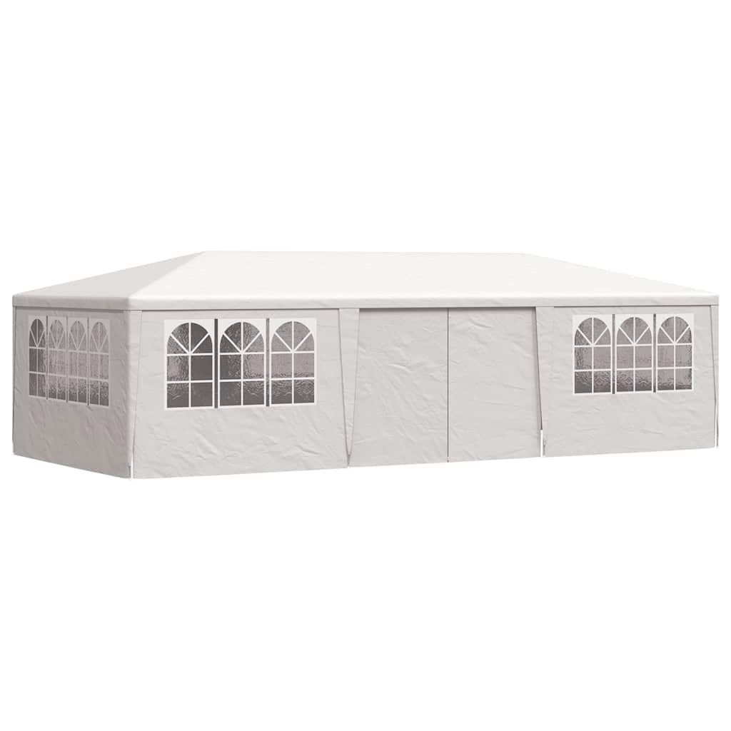 Partytent Met Zijwanden Professioneel 90 G/M² 4X9 M Wit