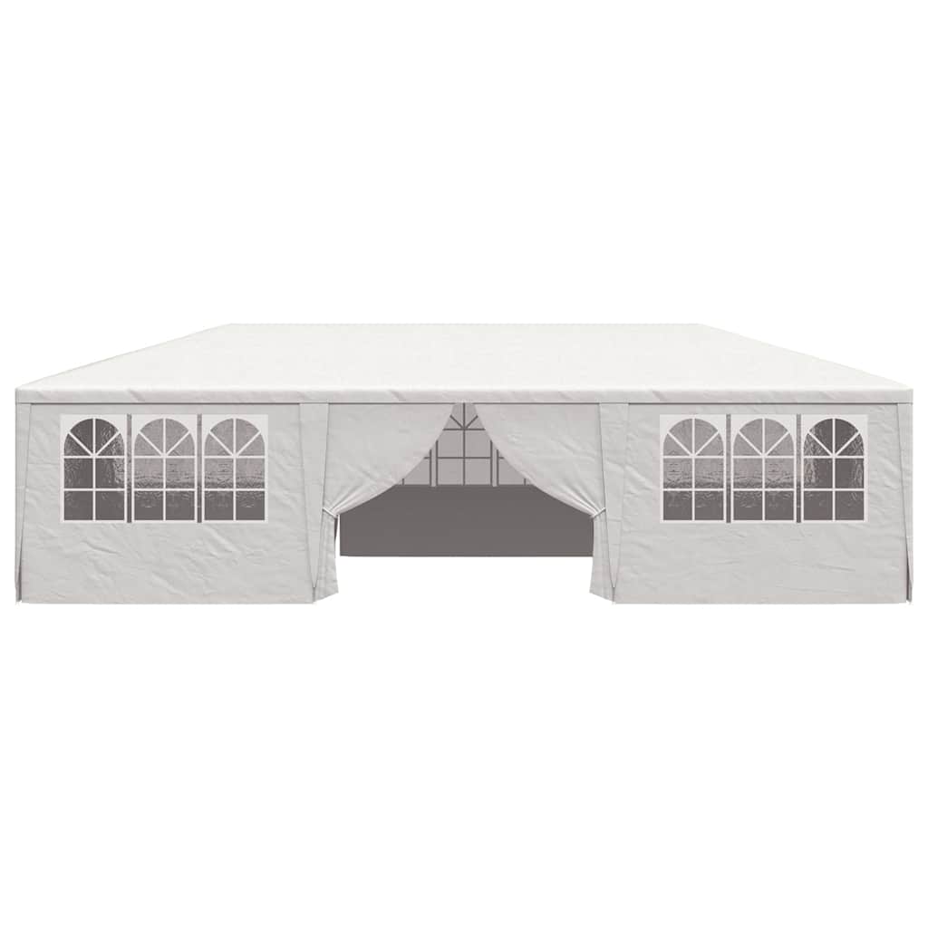 Partytent Met Zijwanden Professioneel 90 G/M² 4X9 M Wit