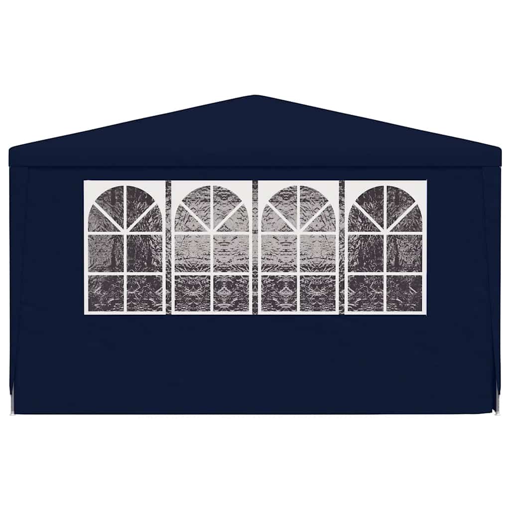 Partytent Met Zijwanden Professioneel 90 G/M² 4X9 M Blauw