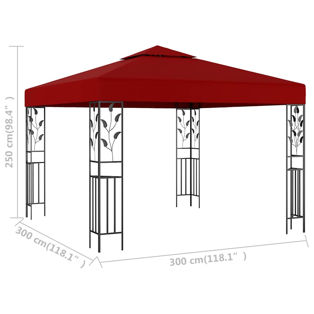 Prieel 3X3 M Wijn