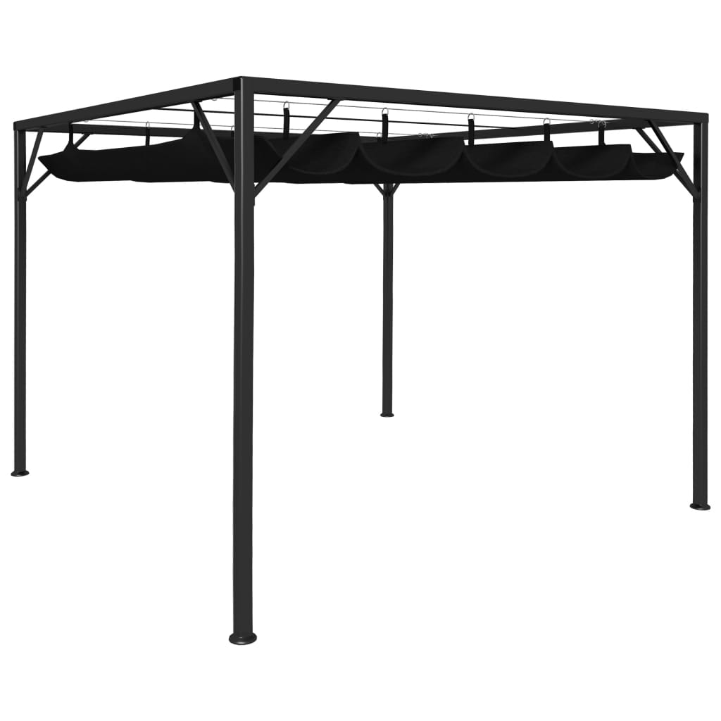 Tuinpaviljoen Met Inschuifbaar Dak