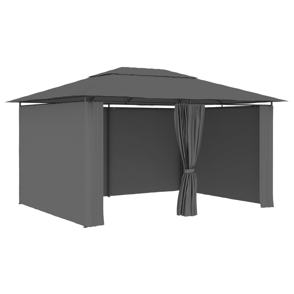 Tuinpaviljoen Met Gordijnen 4X3 M