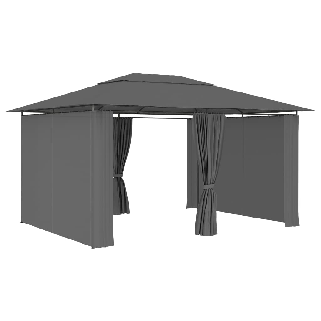 Tuinpaviljoen Met Gordijnen 4X3 M