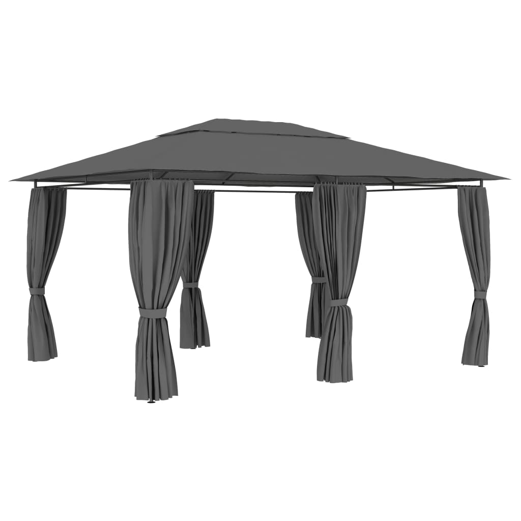 Tuinpaviljoen Met Gordijnen 4X3 M