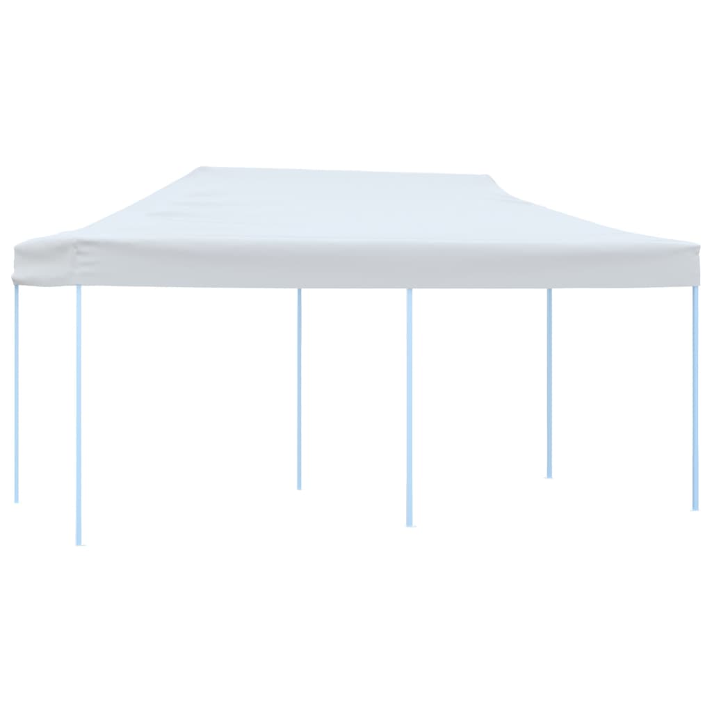 Partytent Pop-Up Met Zijwanden 3X6 M Staal Wit