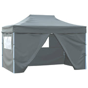 Partytent Met 4 Zijwanden Inklapbaar 3X4 M Staal